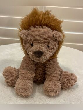 Jellycat FuddleWuddle Lion 10” Brown Plush Soft Stuffed Animal Toy